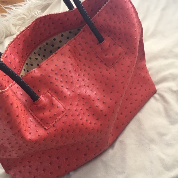 Ostrich leather bag - Picture 3 of 3